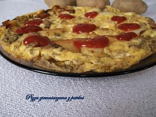 Ziemniaczana pizza z  patelni 