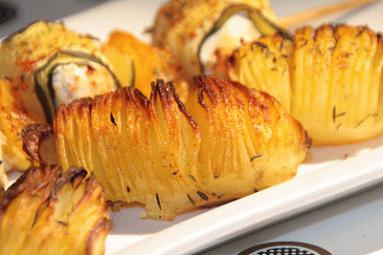 ziemniaczki hasselback