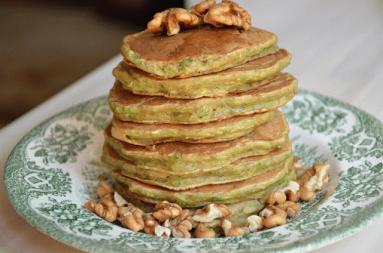 Zucchini bread pancakes