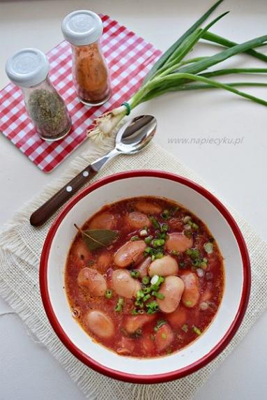 Zupa z warzywami i fasolą